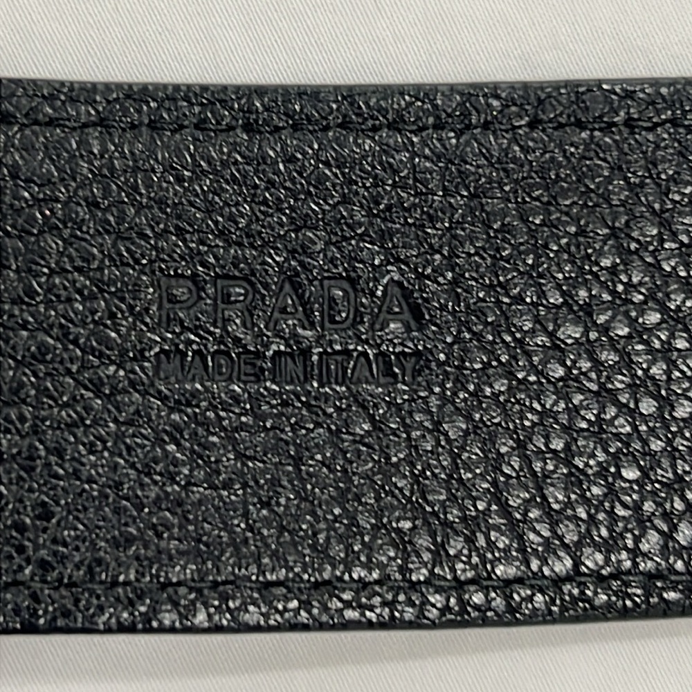 Prada black pebble leather belt - Picture 6 of 9